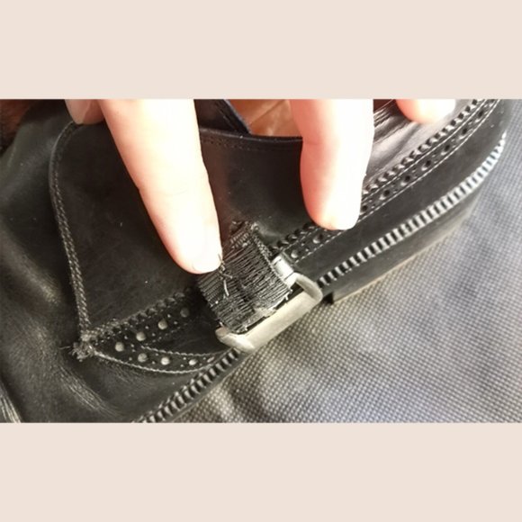 FRATELLI ROSSETTI - Black monk strap oxford shoes - Sz 10D - Picture 12 of 12